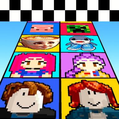 Thumbnail for Color Block Run 👍 Best Image Race Game