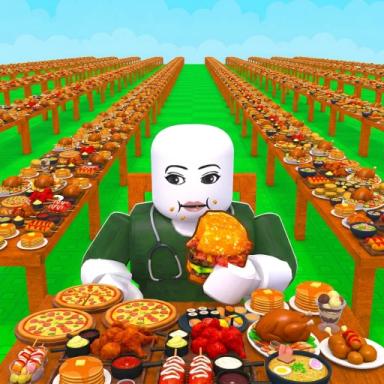 Thumbnail for [NEW FOOD!] Eat the Largest Mukbang Game