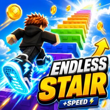Thumbnail for [🏆] +1 Speed Cloud Stair Escape | Clouds  Game