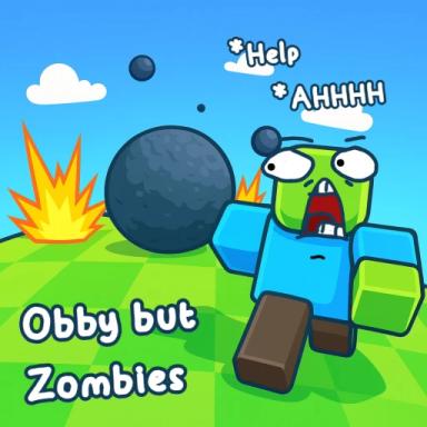 Thumbnail for Obby but Zombies Game