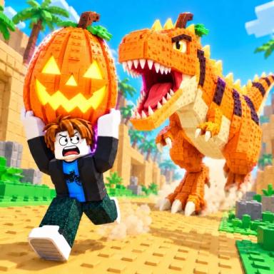 Thumbnail for [🎃] Catch a Dino Egg Game