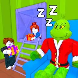 Thumbnail for TEAM GRINCH ESCAPE! (TEAMWORK OBBY) Game