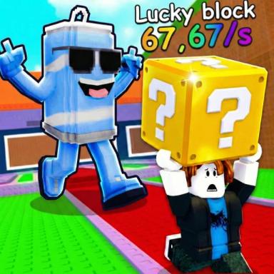 Thumbnail for Steal Lucky Block From Guards 🧠 Game