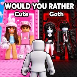 Thumbnail for Would You Rather: Cute & Goth Outfit Tower! Game