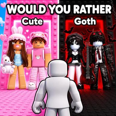 Thumbnail for Would You Rather: Cute & Goth Outfit Tower! Game