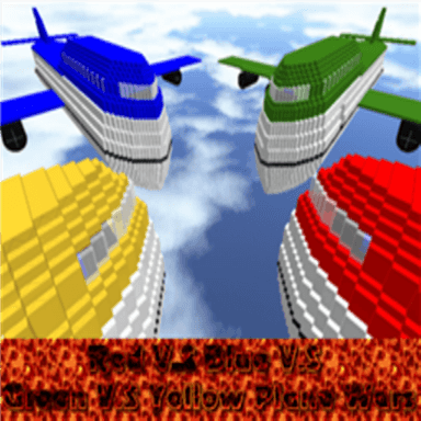 Plane Wars : Red vs Blue vs Yellow vs Green icon