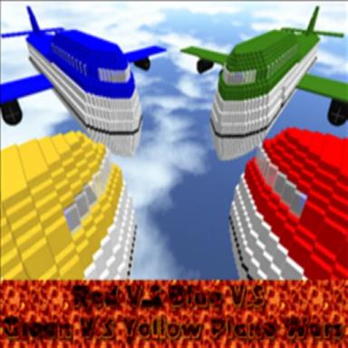 Thumbnail for Plane Wars : Red vs Blue vs Yellow vs Green Game