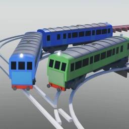 train drive reach end icon