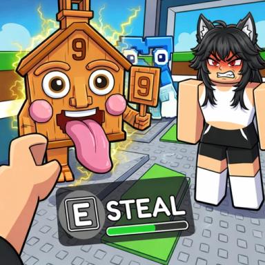 Thumbnail for Steal Brainrots from Baddies! Game