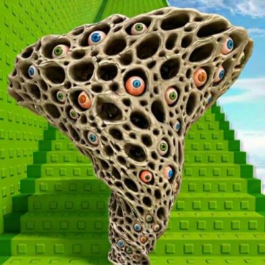 Thumbnail for Climb Scary Tornado Trypophobia Tower Game