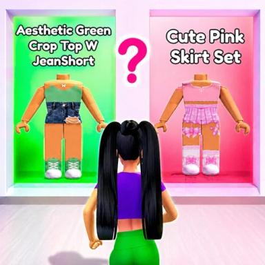 Thumbnail for Build A Queen Outfit Obby Game