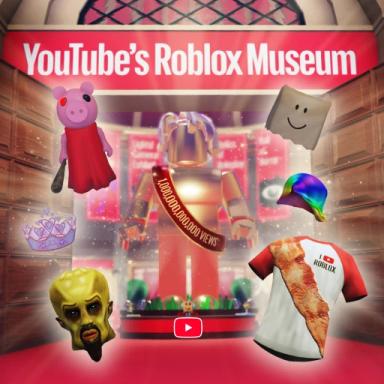 Thumbnail for YouTube's Roblox Museum Game
