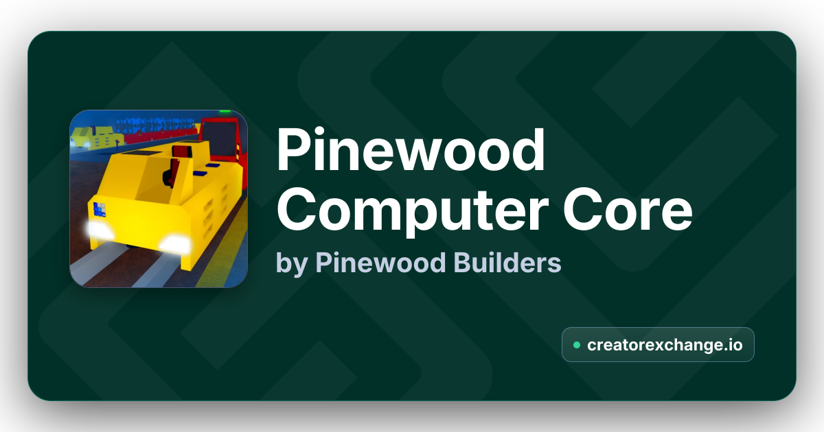 ️ Pinewood Computer Core by Pinewood Builders | Creator Exchange